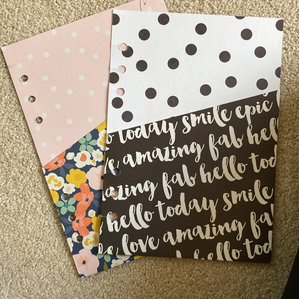 Carpe Diem A5 Planner w/ Inserts - Picture 9 of 12
